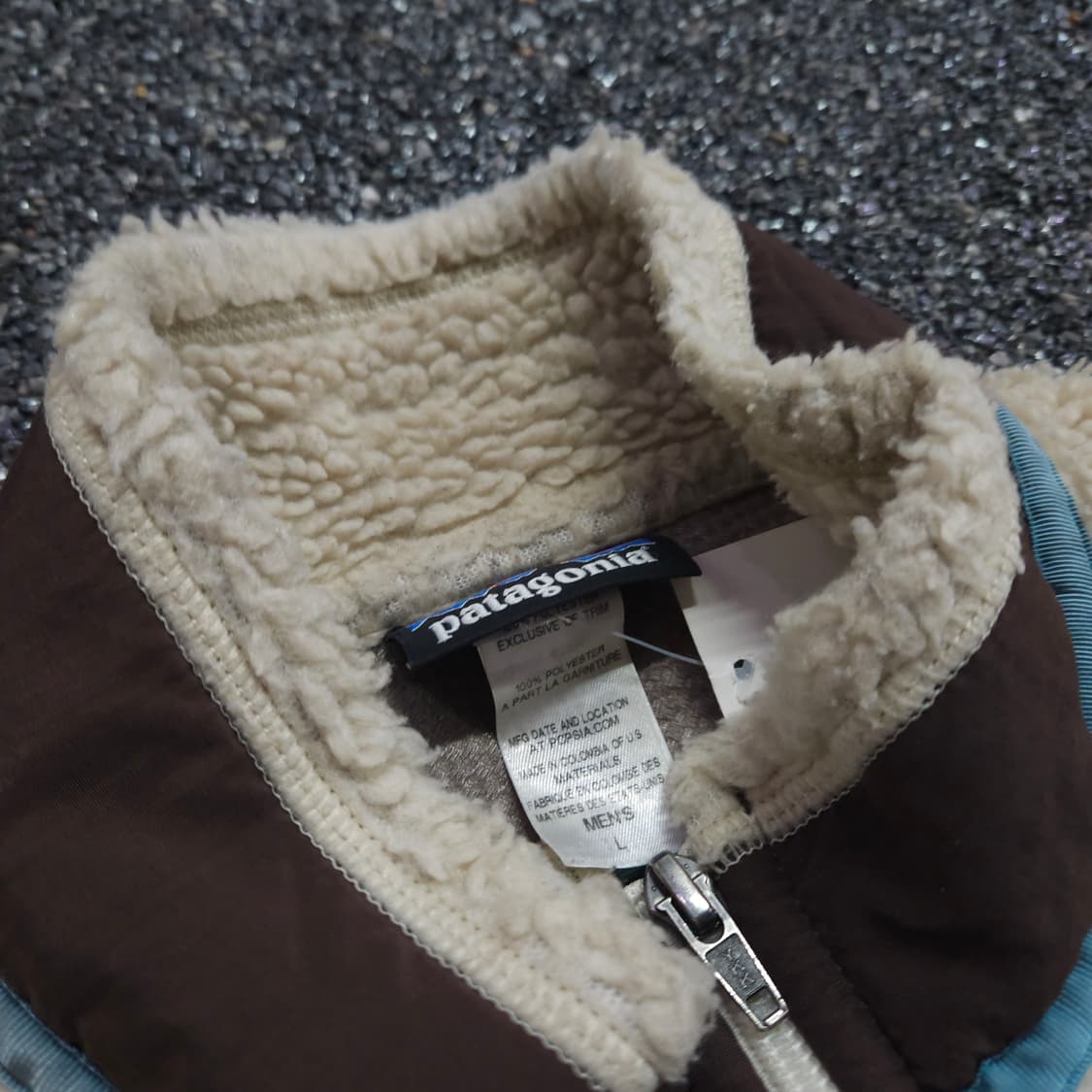 파타고니아 레트로 X 브라운 플리스 베스트 (L) 상품이미지4
