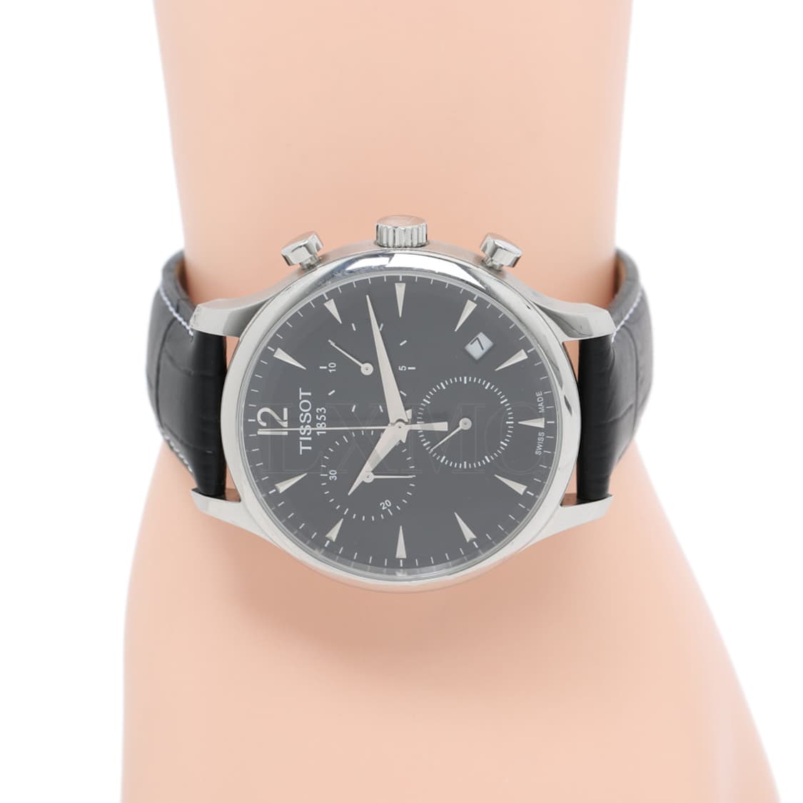 티쏘 트래디션 스틸 워치 가죽시계 T063617 상품이미지7