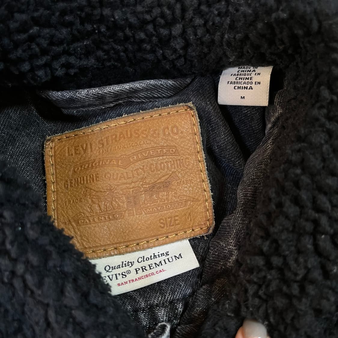 리바이스 프리미엄 쉐르파 데님 자켓 상품이미지3