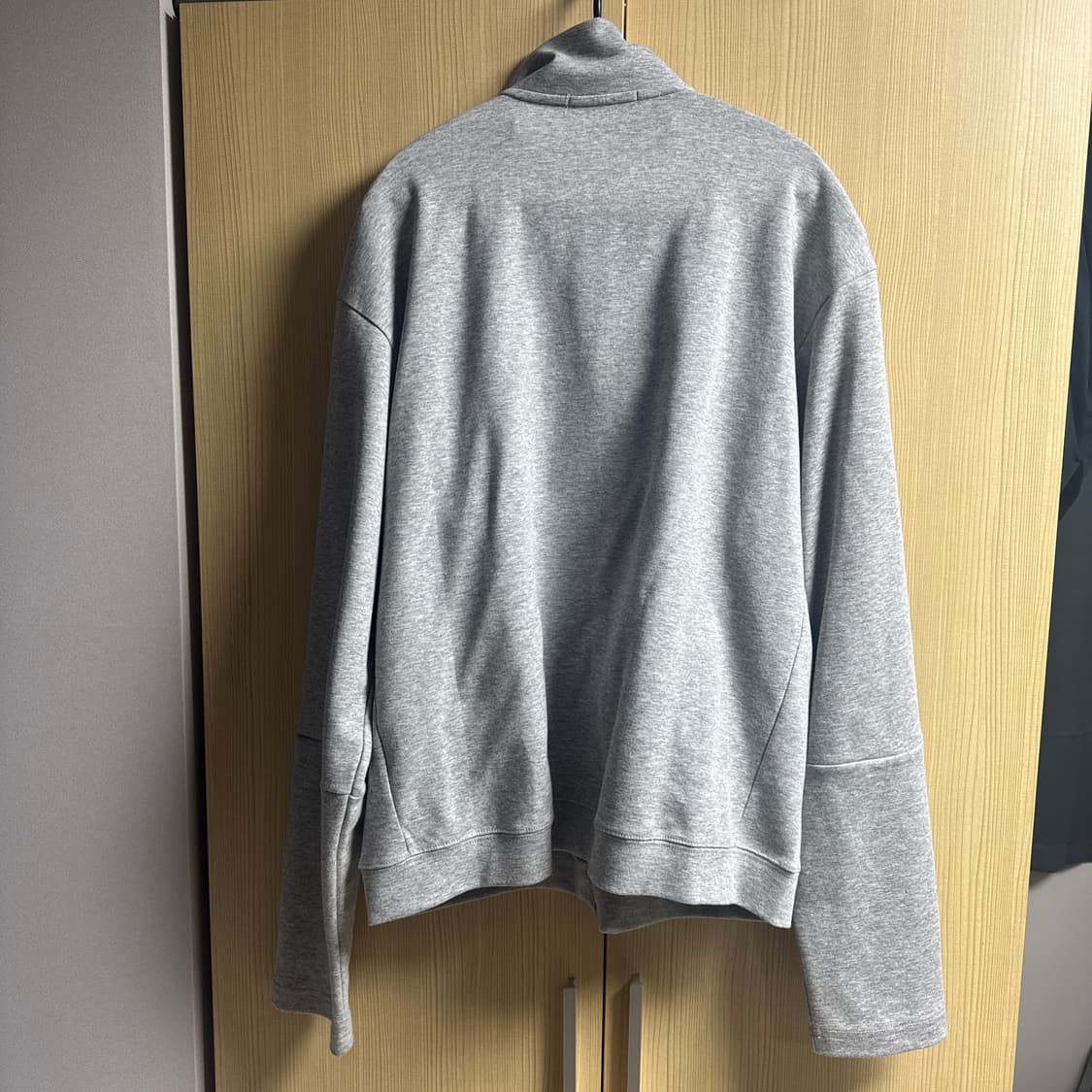 [2] 다이브인 유니폼 집업 져지 멜란지 그레이 상품이미지3