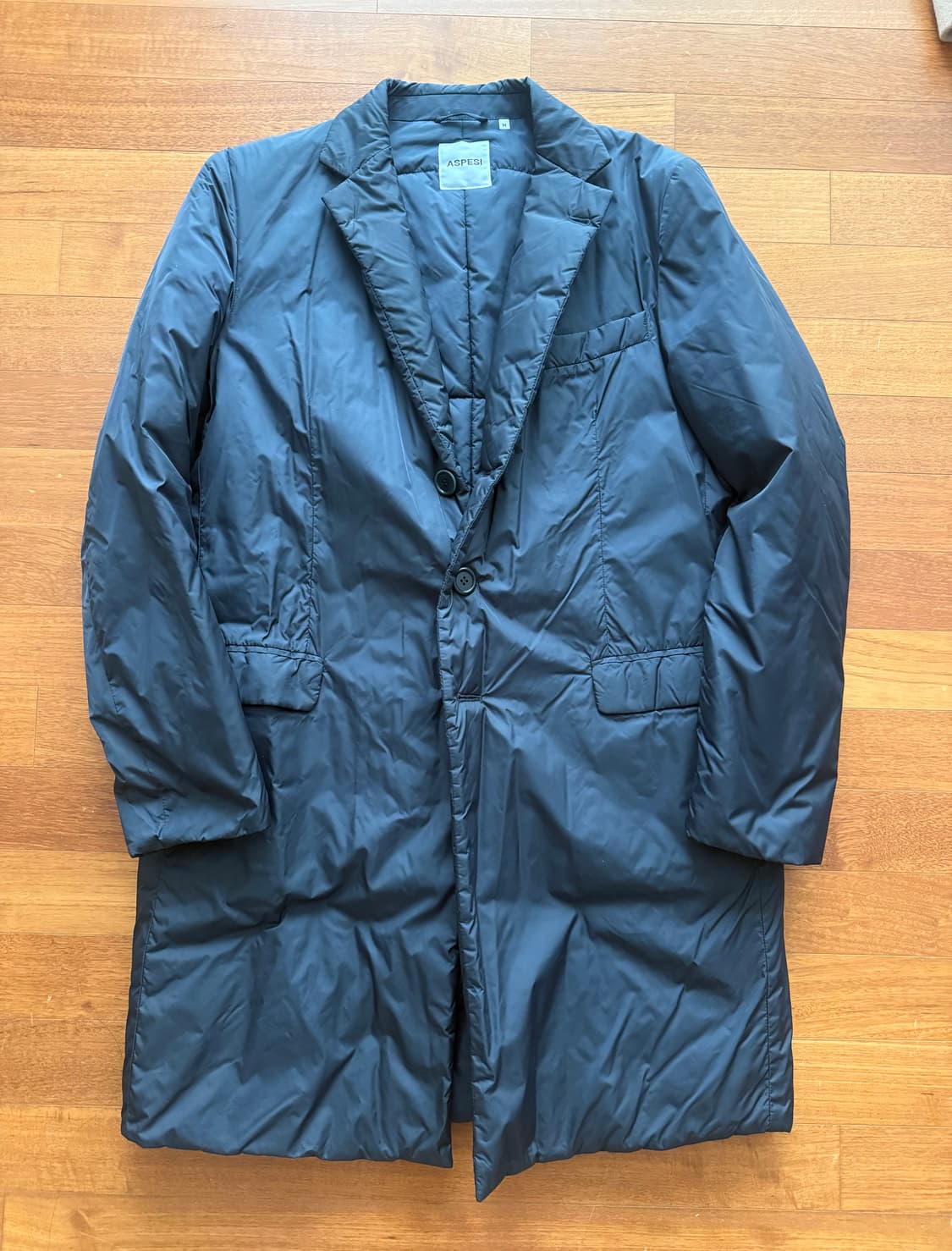 아스페시 네이비 패딩코트 상품이미지1