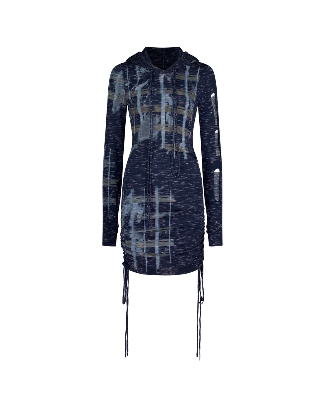 [LOADING ROOM] PUZZLED WOOL HOODIE DRESS 상품이미지3