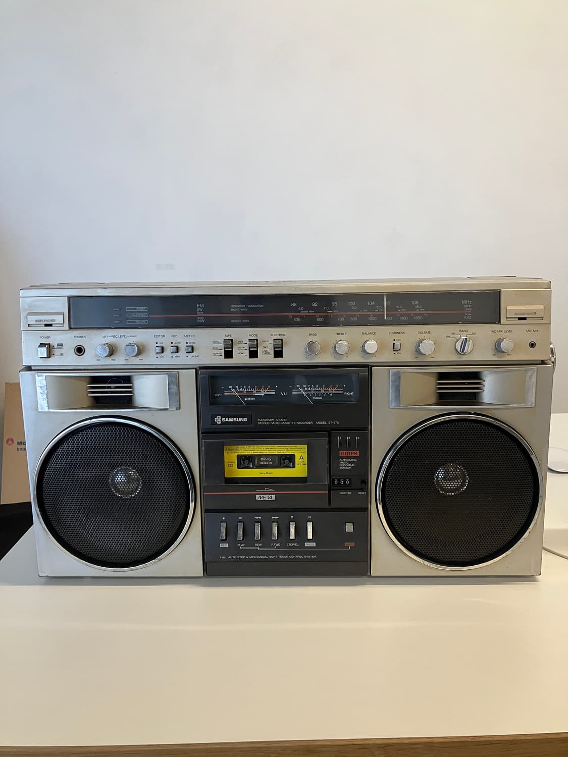 삼성 빈티지 카세트 붐박스 st 575 상품이미지3