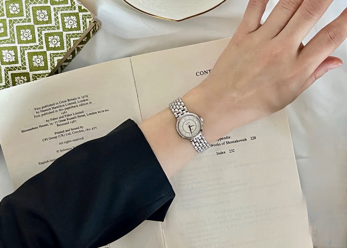 오메가 드빌 프레스티지 여성 시계 / 정품감정 . 케어 상품이미지10