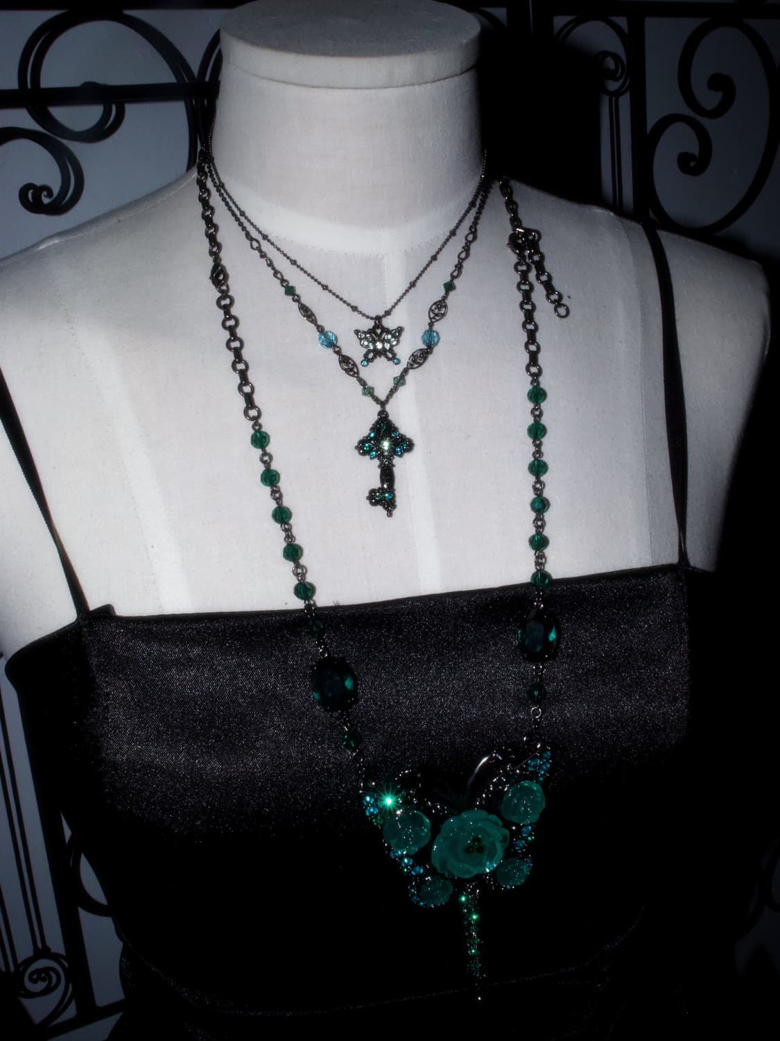 안나수이 빅 나비 펜던트 목걸이 상품이미지4