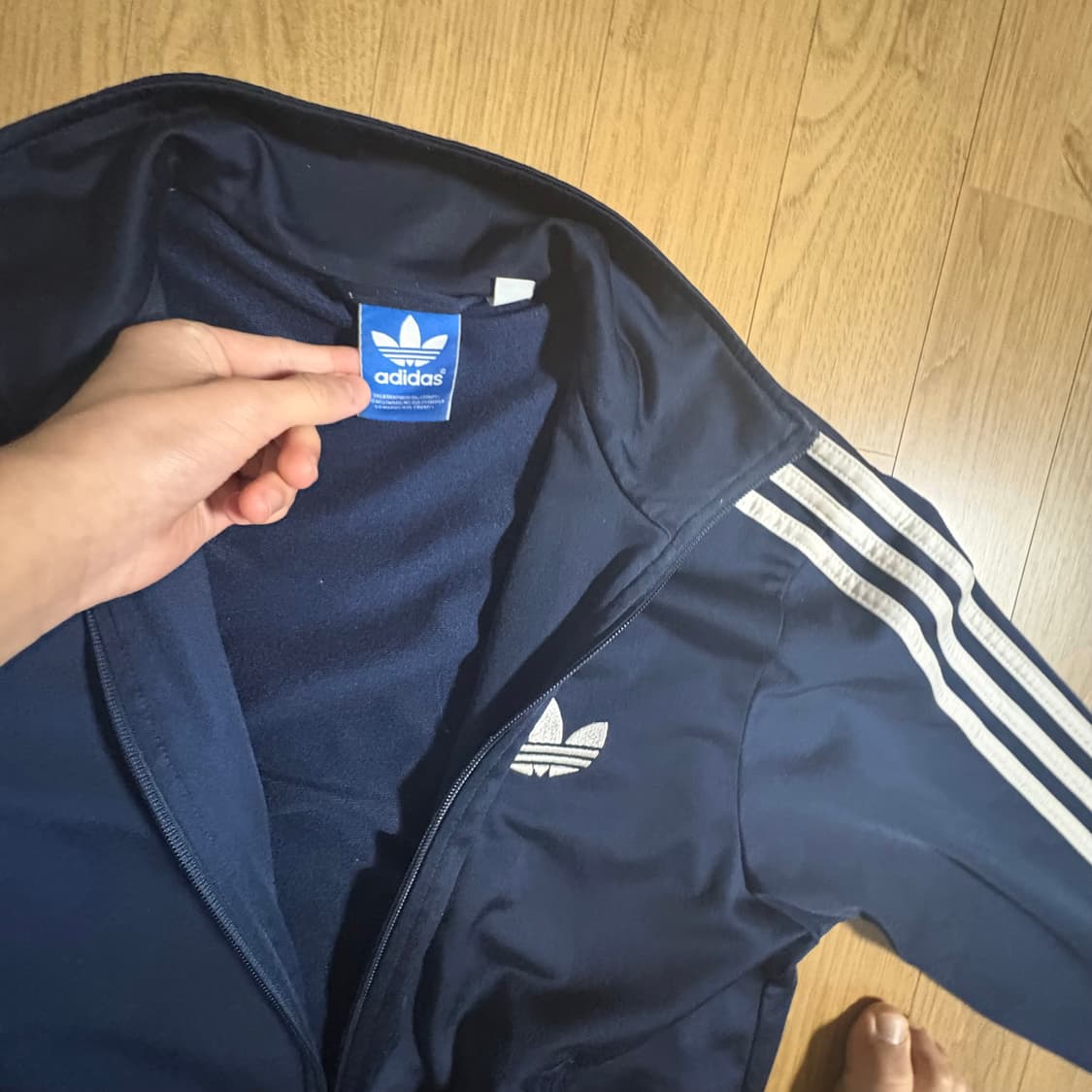 00’s 아디다스 파이어버드 트랙탑 져지 인디고 상품이미지2