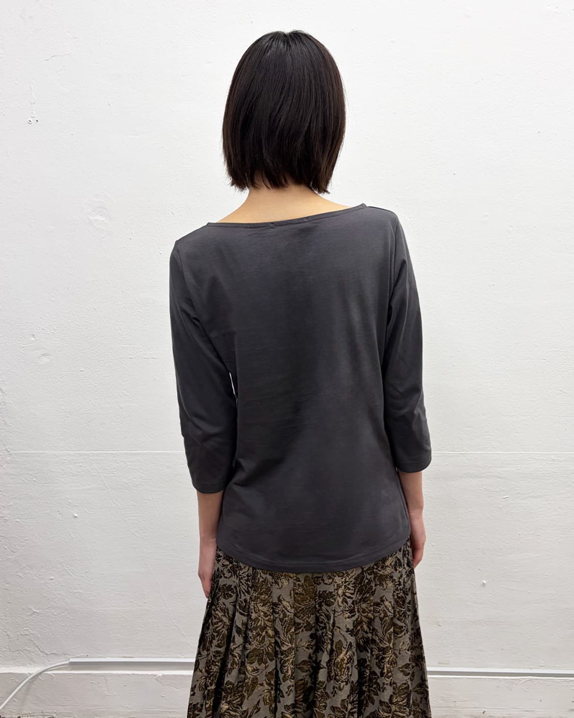 알레산드로 델라쿠아 로고 비즈 탑 상품이미지2