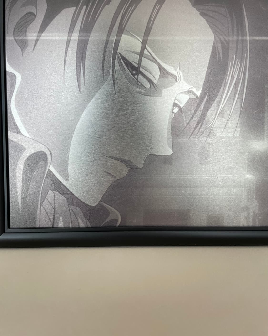 진격의 거인 리바이 메탈아트 액자 상품이미지3