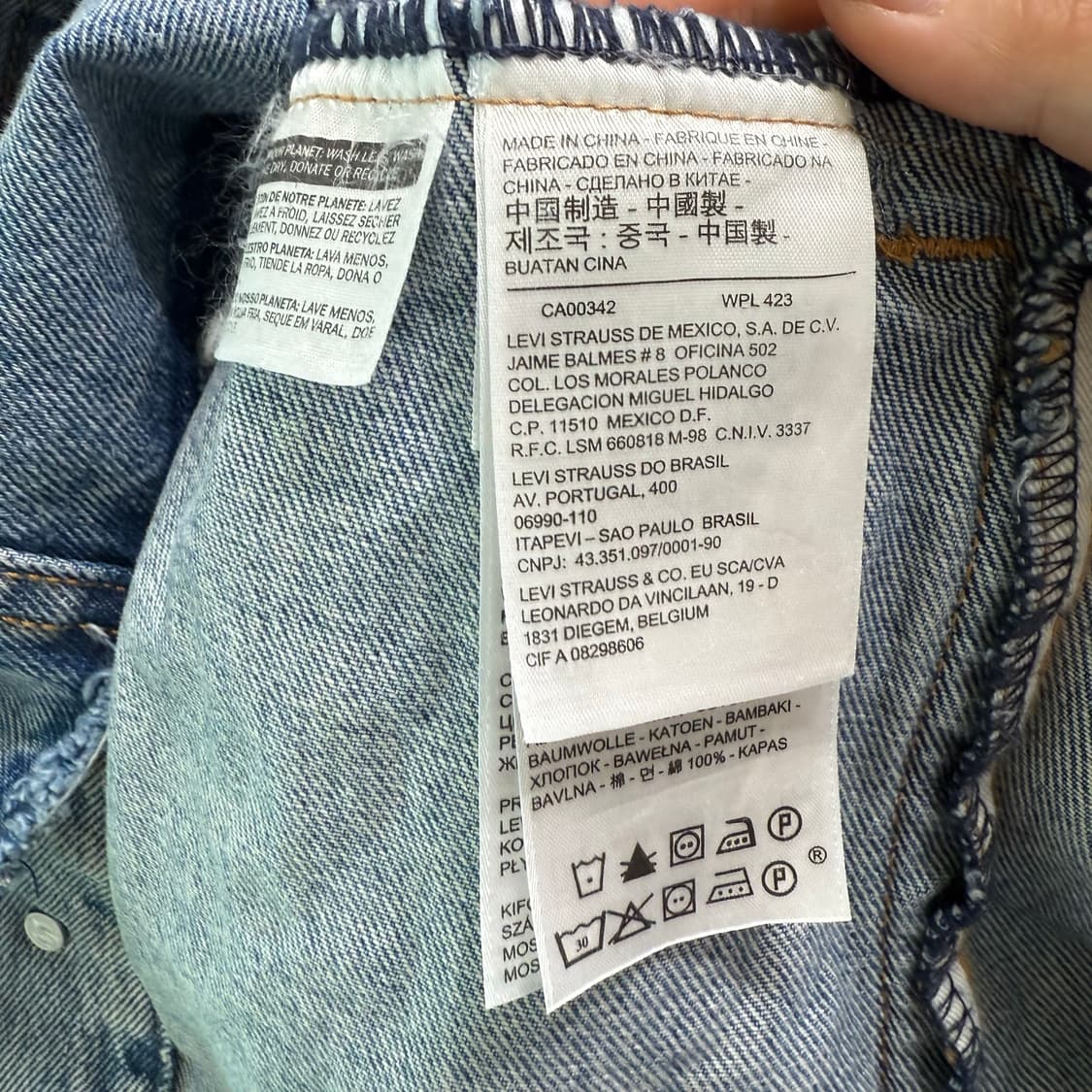 [S] 리바이스 알스터트 트러커 컷팅 자켓 상품이미지5