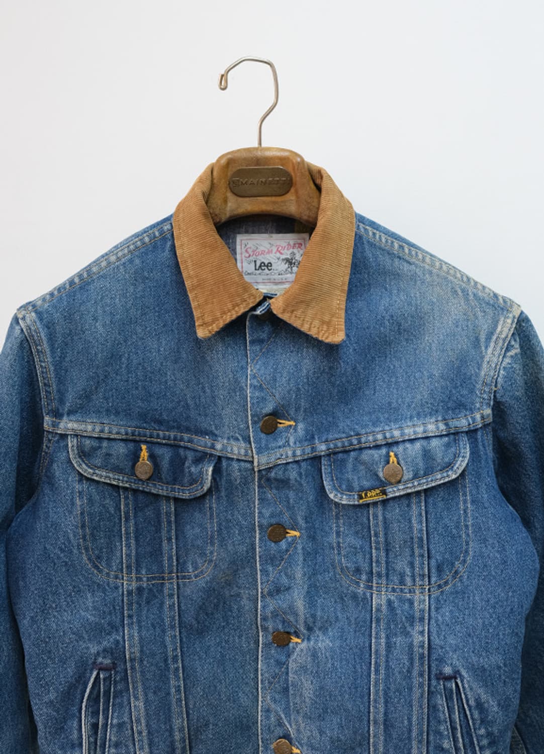 80s lee 데님 트러커 made in usa 상품이미지3