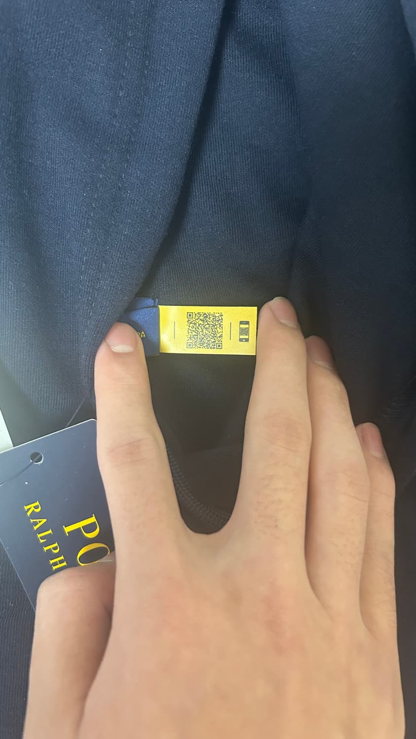 폴로 랄프 로렌 네이비 후드티 상품이미지2