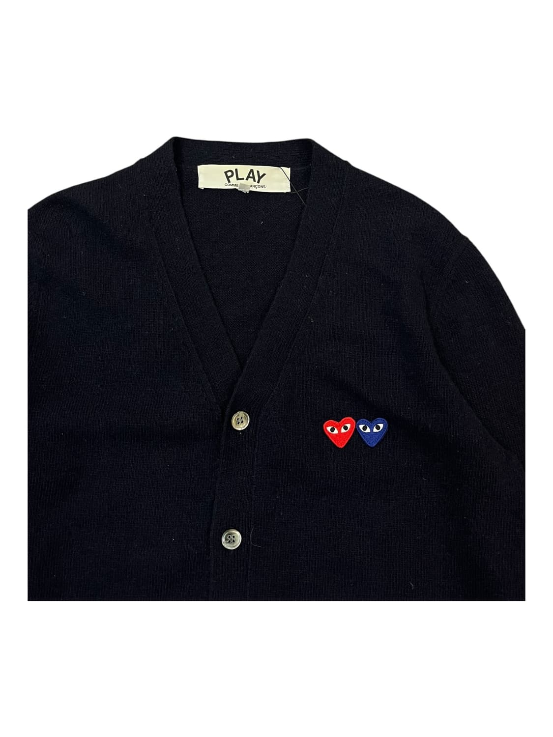 꼼데가르송 가디건 네이비 L #csz1786 상품이미지4