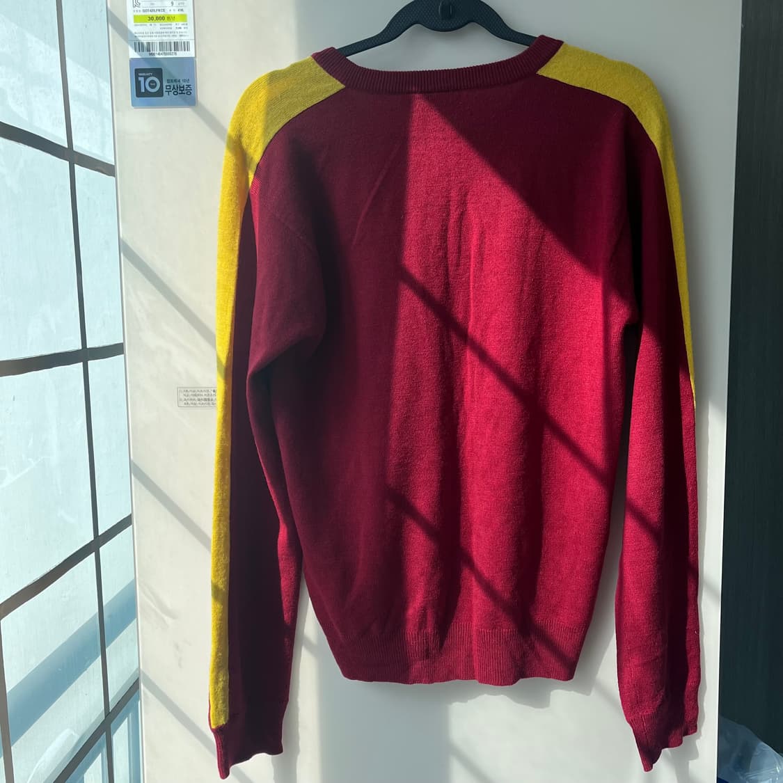 푸마 브루클린 브이넥 울 니트 저지 M 상품이미지4