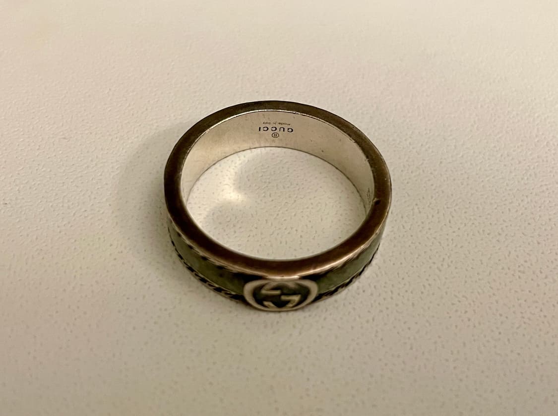 구찌 인터로킹 반지 상품이미지3
