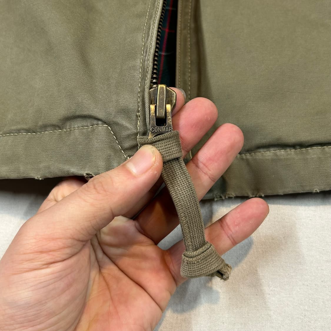 L) 폴로 랄프로렌 빈티지 드리즐러 해링턴 코튼 자켓 상품이미지6