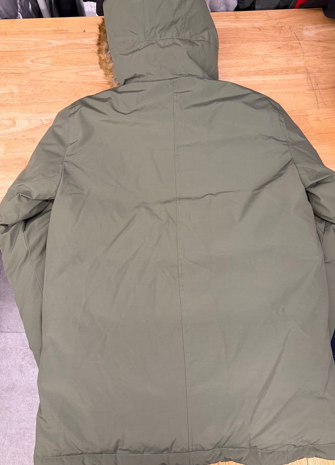 [110] 노스페이스 카키 패딩 상품이미지6