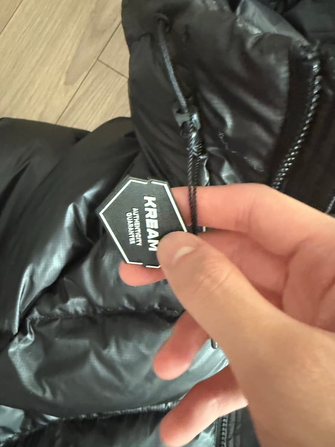 뉴발란스 플라잉77 헤드구스다운 검정 상품이미지7