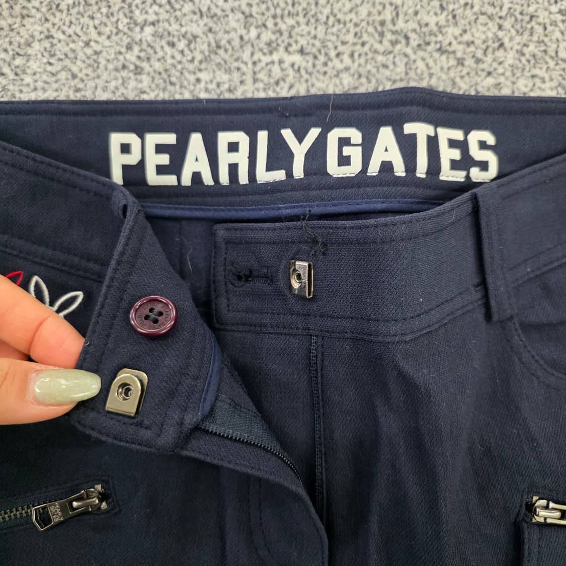 [0] 파리게이츠 골프 기모 일자 팬츠 0203J 상품이미지2