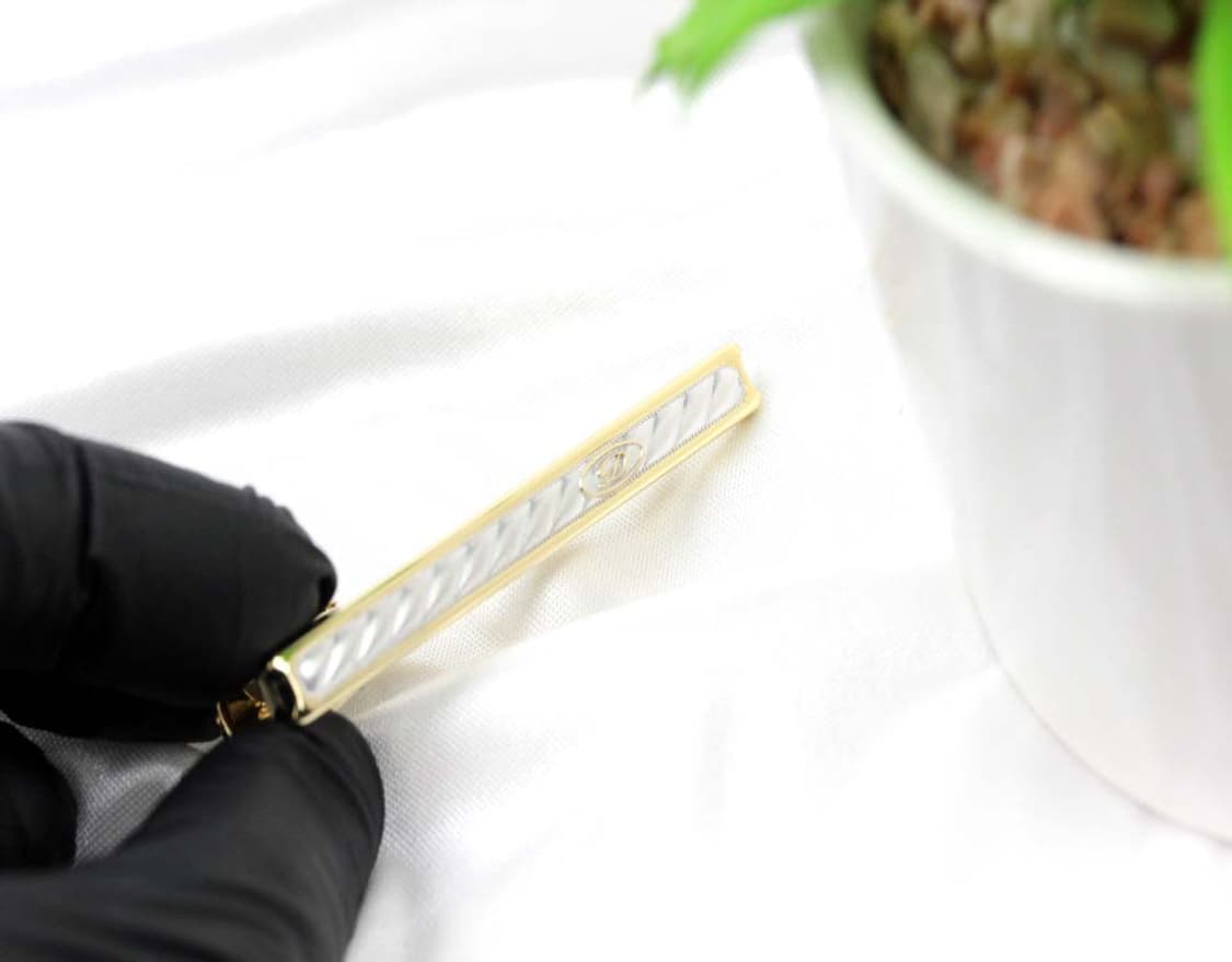 듀퐁 S등급 5.4cm 잉글랜드 오리지날 명품 넥타이핀 커프스 세트 상품이미지7