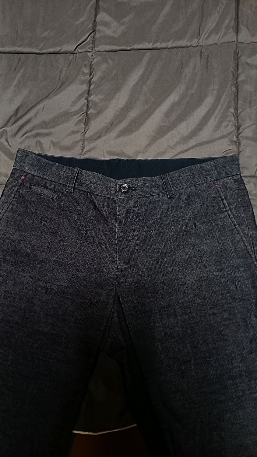 와이드앵글 코듀로이 골프바지 32인치 기장98 상품이미지2