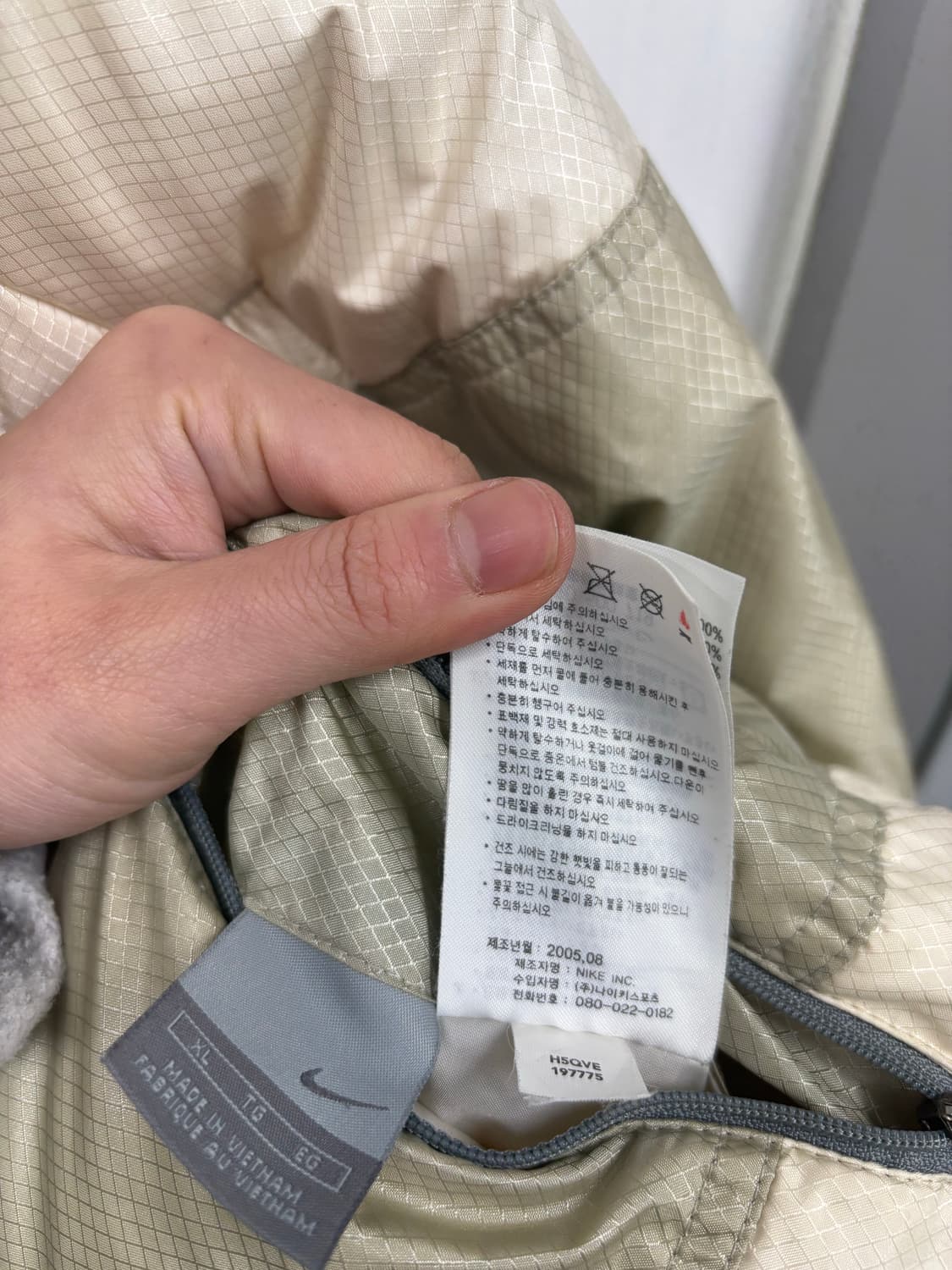 나이키 후드탈착 올드스쿨 다운패딩 (리버시블)  상품이미지5