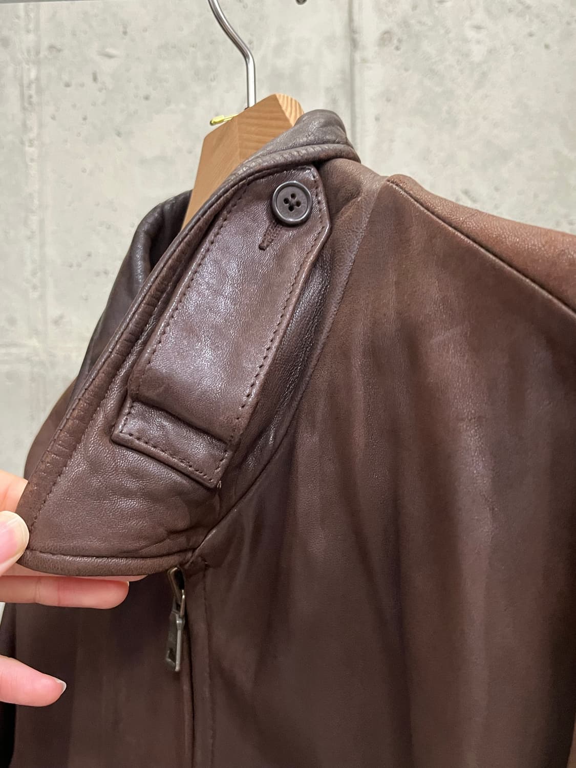 폴로 랄프로렌 맥스웰 가죽 자켓 상품이미지5