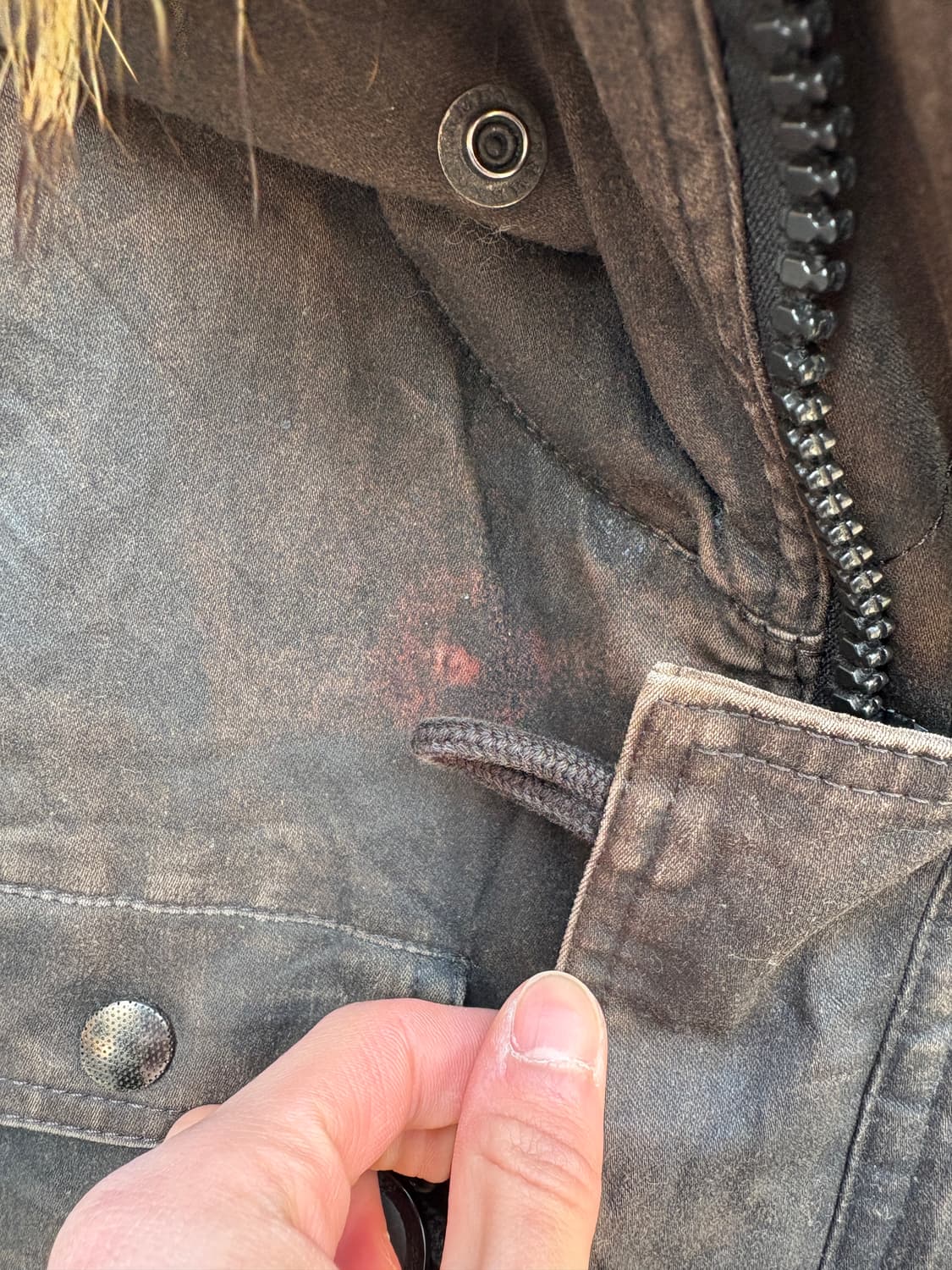 Roen 라쿤 퍼 자켓 상품이미지2