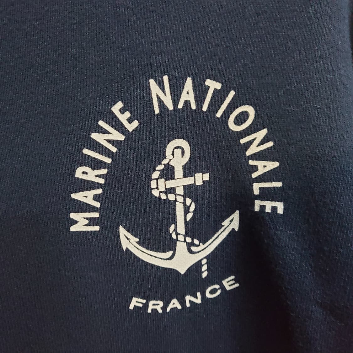 토마스모어 마린 나시오날 프랑스 네이비 후드티  상품이미지3
