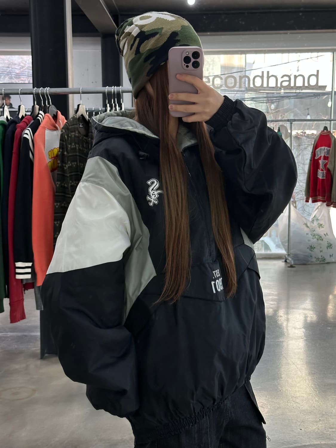 마제스틱 시카고 화이트 삭스 아노락 상품이미지1