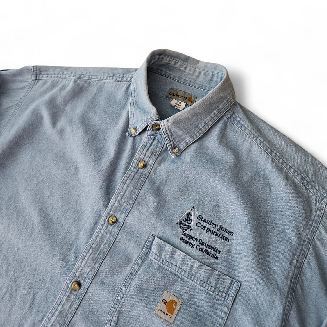 FR칼하트 면 오버핏 긴팔셔츠 XXL 상품이미지3