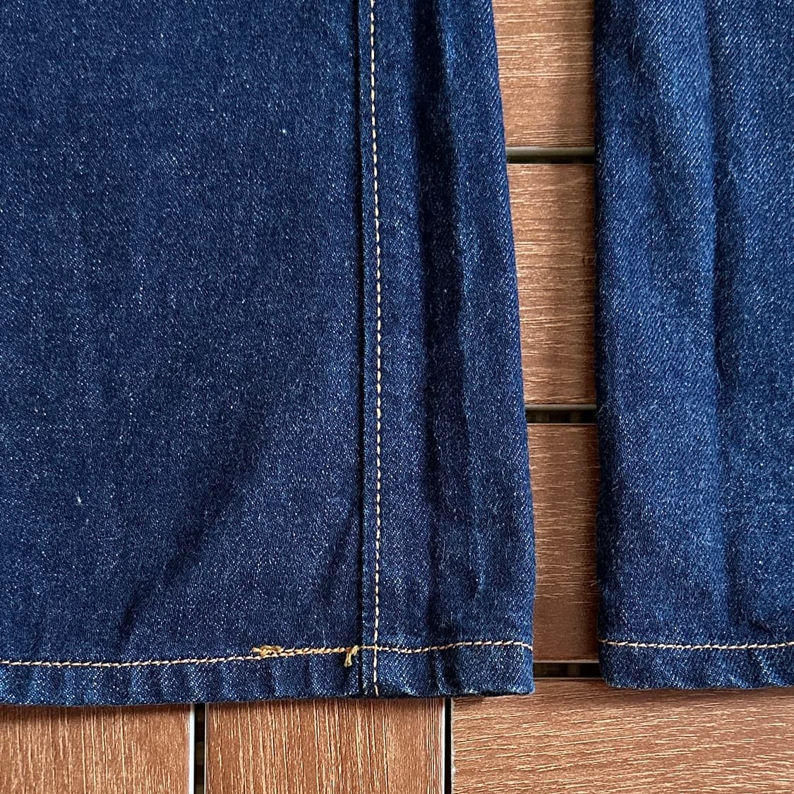 70‘s Kentux bell-bottom talon zip denim 상품이미지4