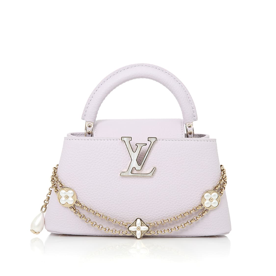 루이비통 카퓌신 이스트웨스트 미니 토뤼옹 라일락 보증서 M25476 상품이미지1