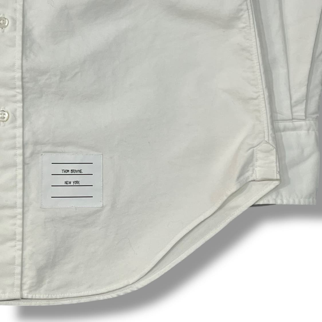 톰브라운 스트라이프 그로그랭 암밴드 셔츠 +명품감정서 y14281 상품이미지3