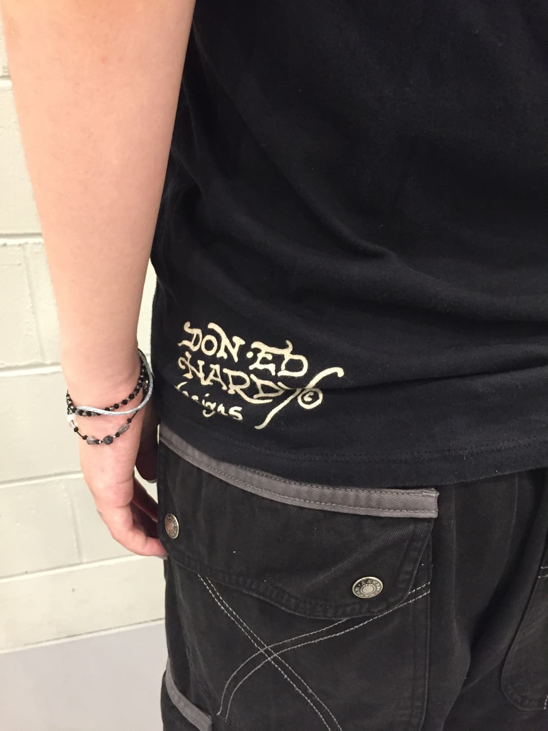 Ed Hardy Skull & Sword V-Neck 반팔 상품이미지5