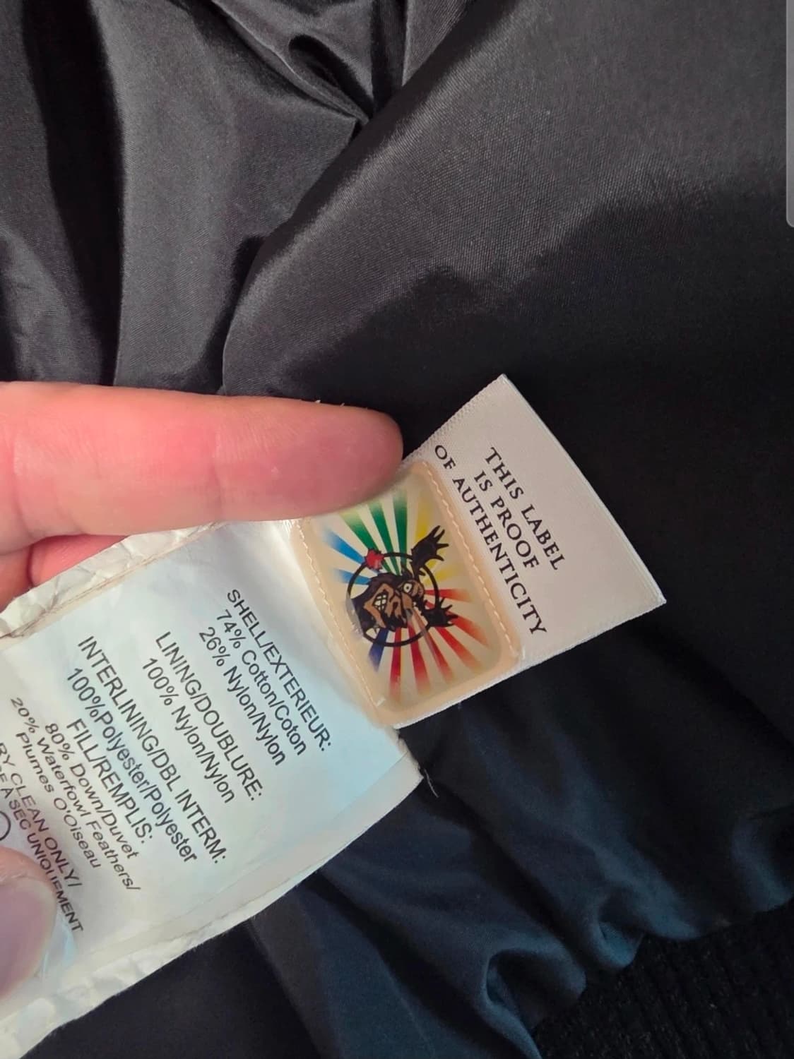 무스너클 블랙 항공 점퍼 상품이미지3