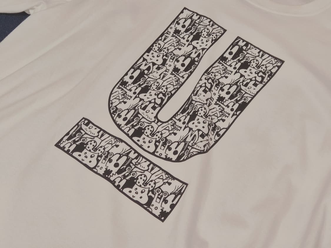 언더커버 로고 반팔 티셔츠 상품이미지2