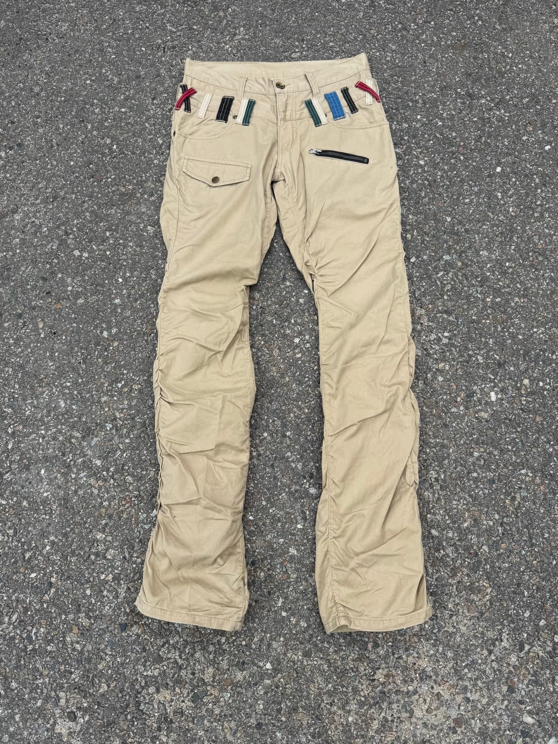  Oo’s Y2K Multi Strap Zip Detail Pants 상품이미지1