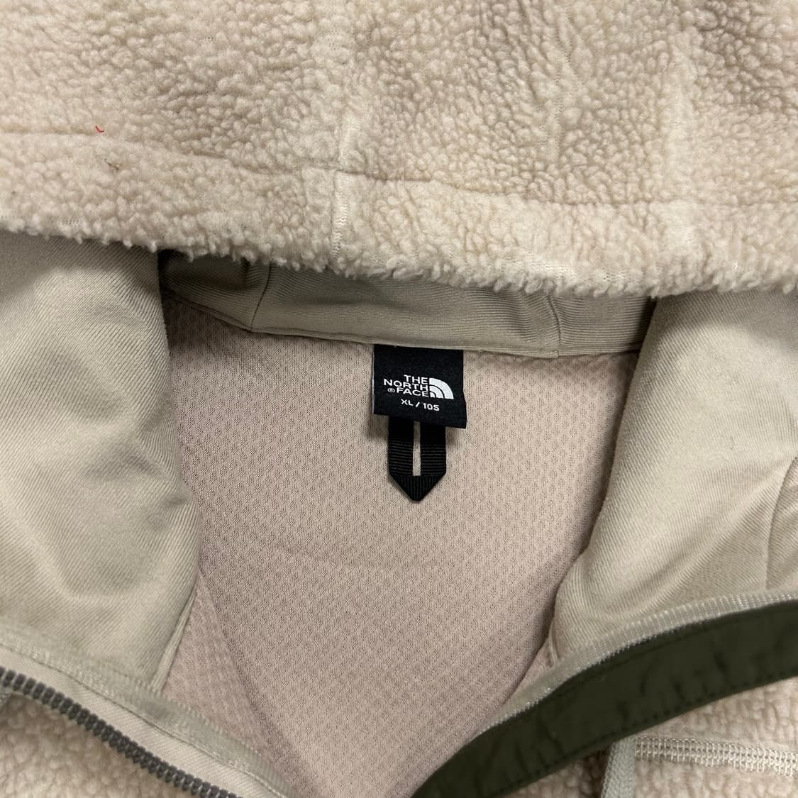 The North Face beige fleece 상품이미지6