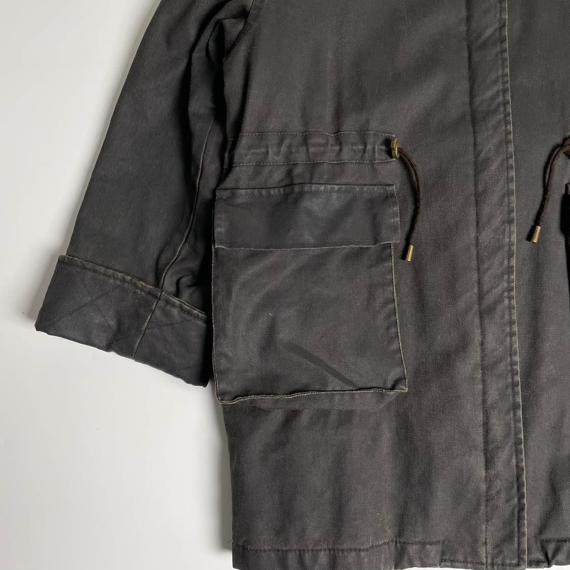 Avance 스티치 왁스 코튼 파카 (italy)   상품이미지4