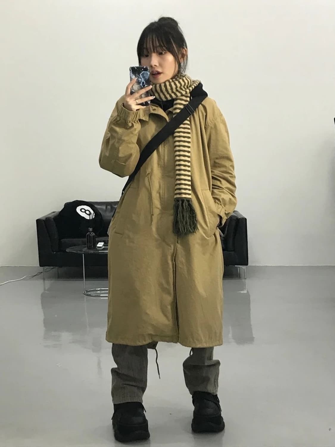 니코앤드 베이지 코트 상품이미지1