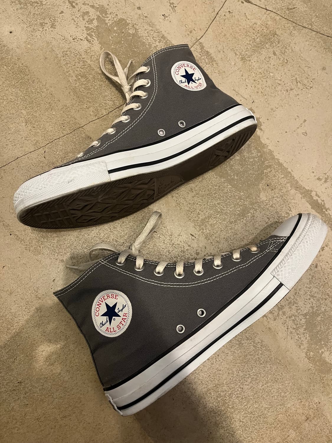 빈티지 컨버스 하이 그레이 상품이미지1