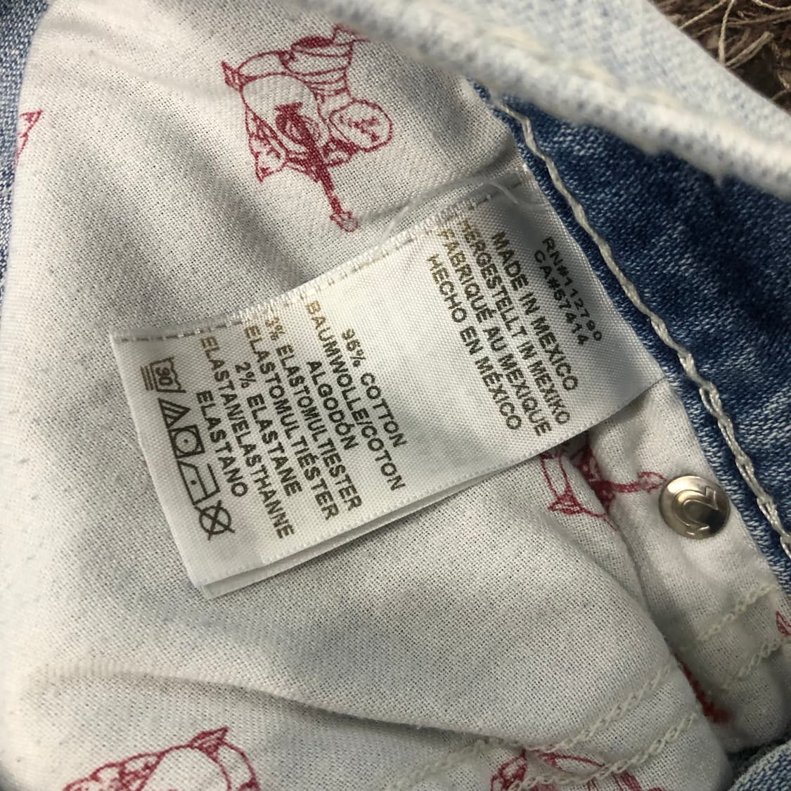 32 트루릴리전 워싱 스키니 데님 팬츠 상품이미지5