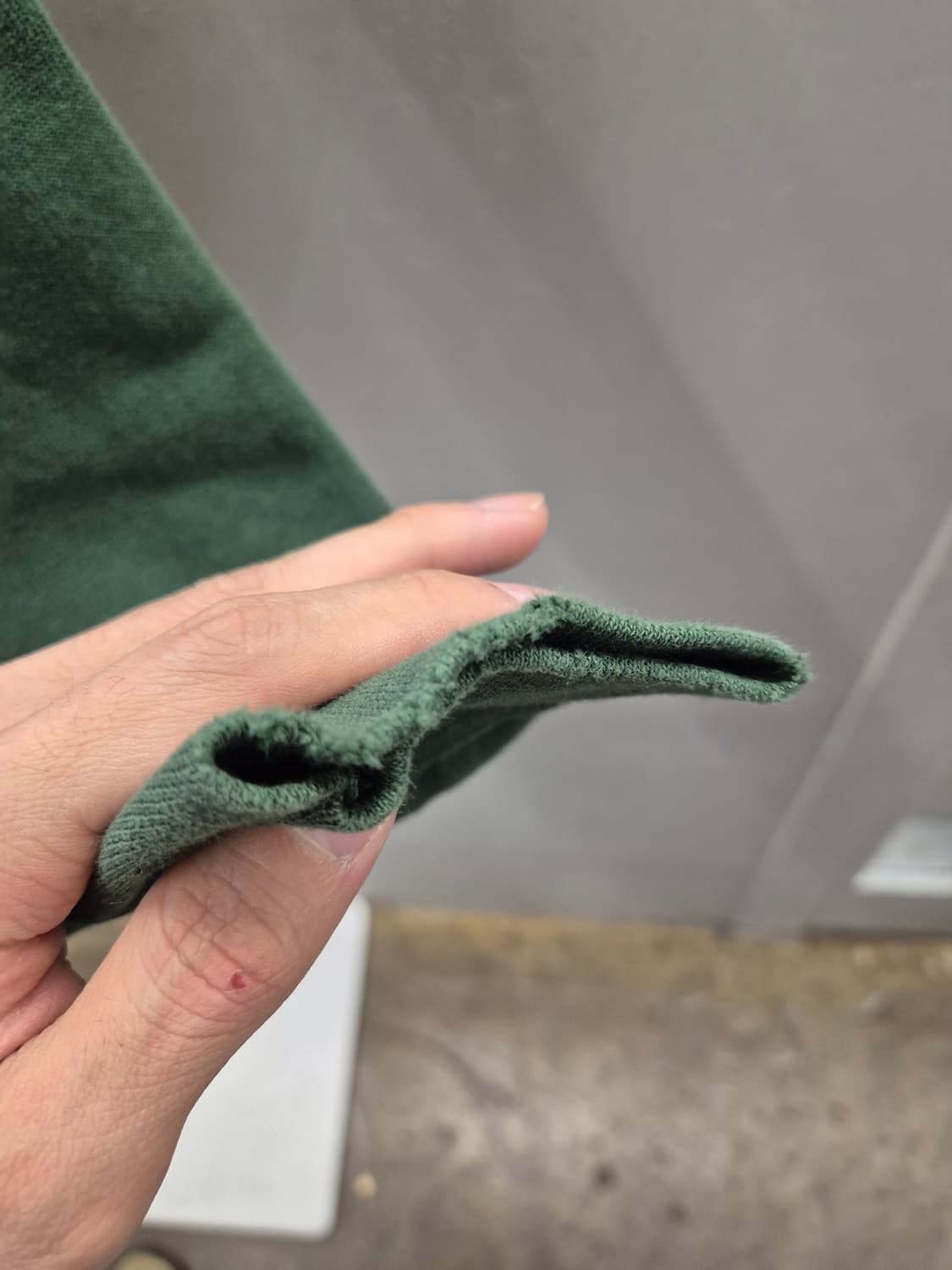 와일드동키 마이애미 데미지 맨투맨 그린 XS 상품이미지8