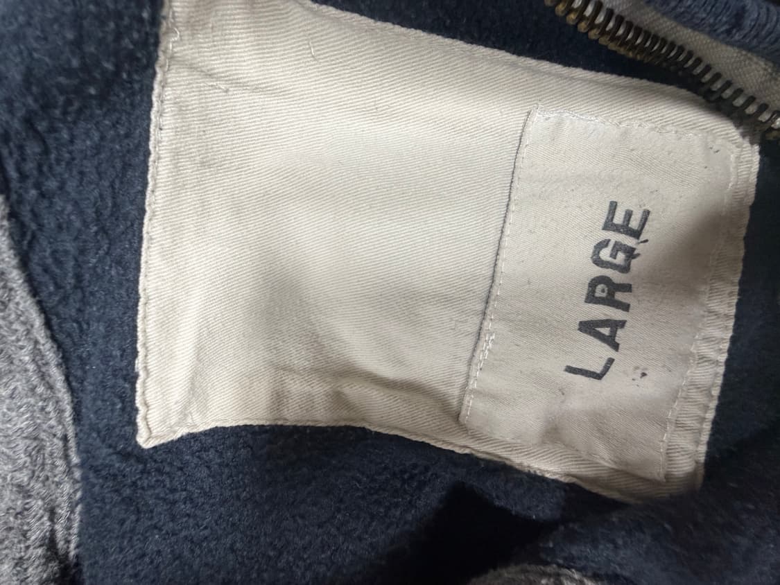 아베크롬비 네이비 후드집업 L 상품이미지3