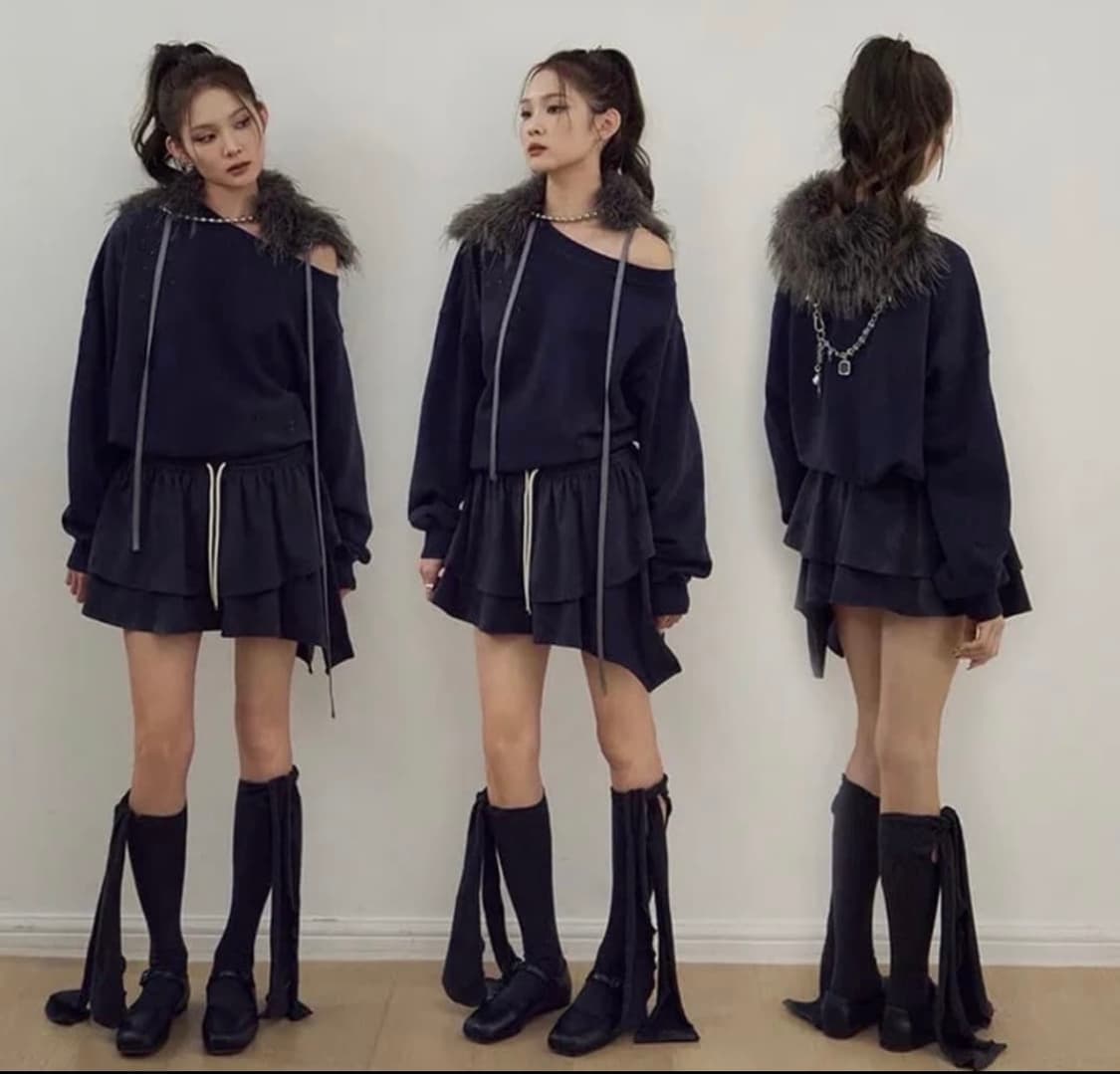 엘씨디씨티엠 프릴 미니스커트 상품이미지1