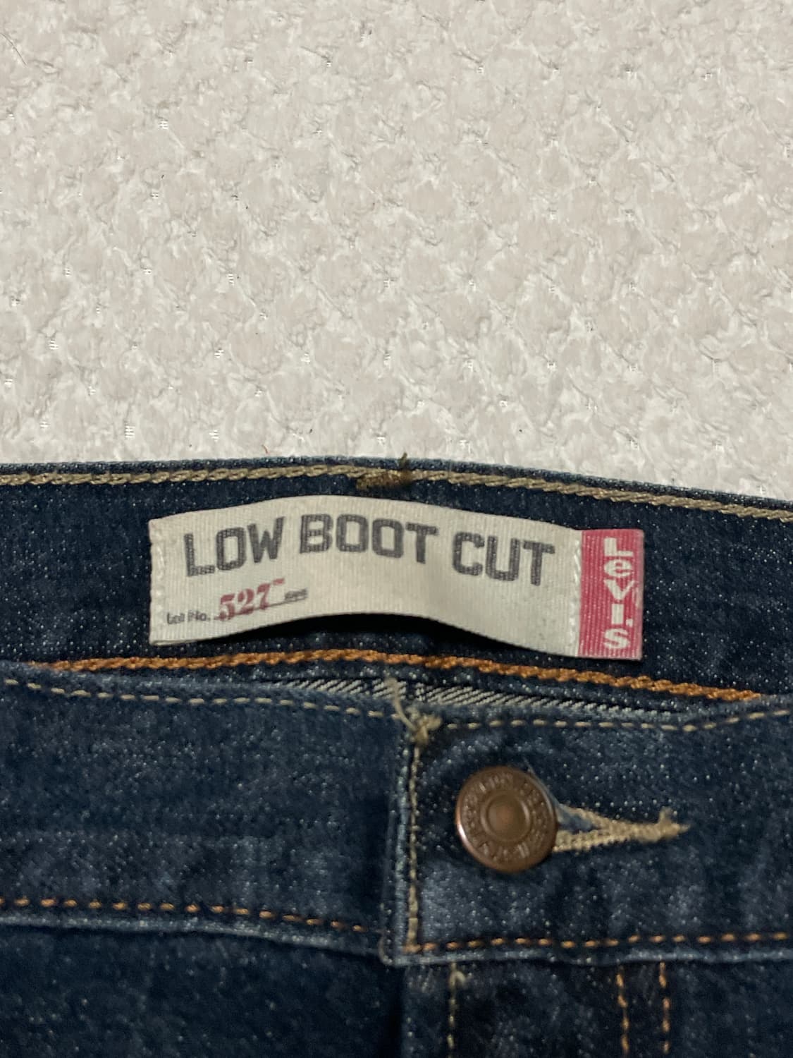 [36X32] 리바이스 527 플레어 핏 부츠컷 데님 팬츠 상품이미지5