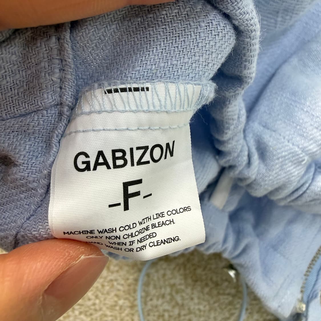 F GABIZON 크롭 자켓 0202T1 상품이미지4