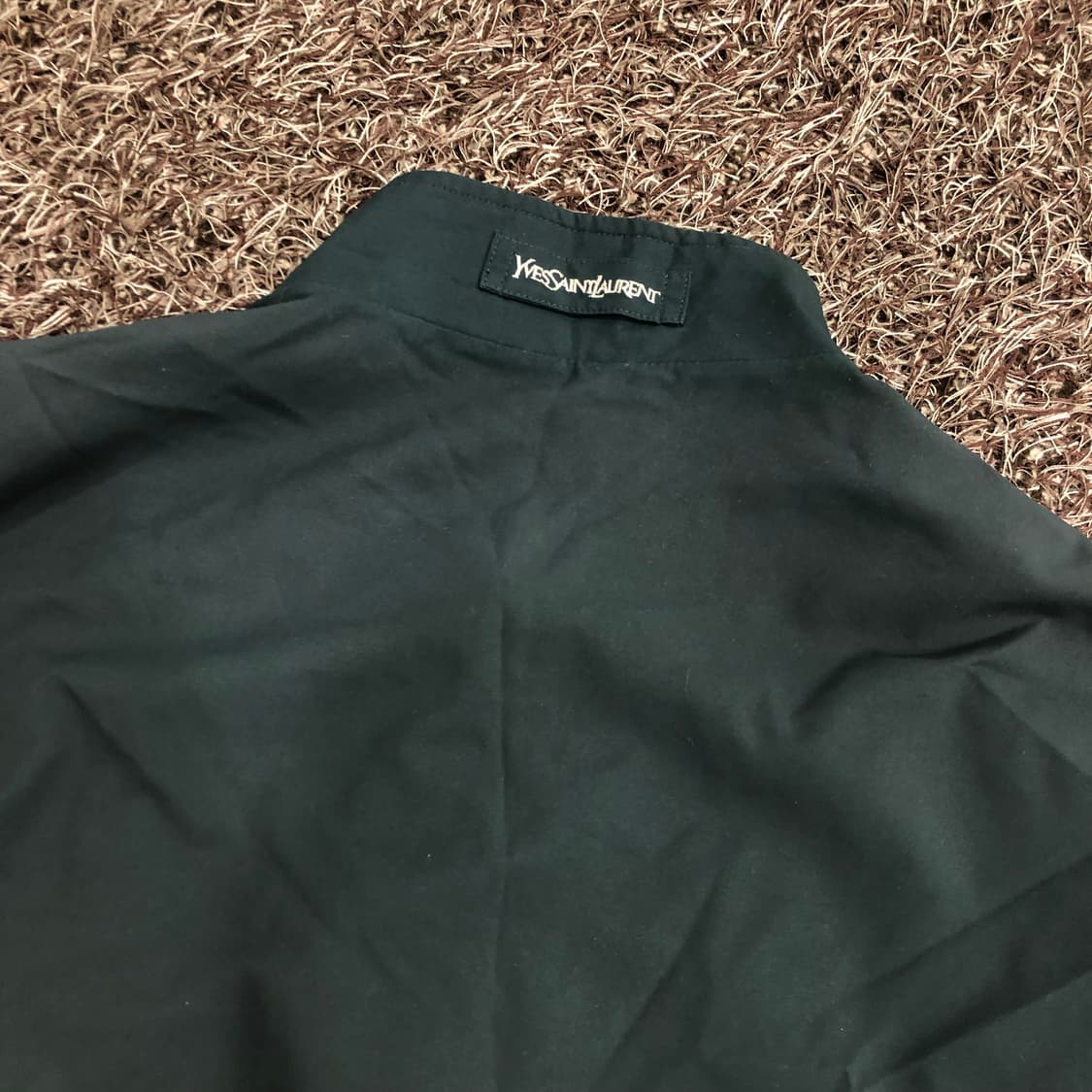 입생로랑 아카이브 폴리쉘 블루종 자켓  상품이미지4