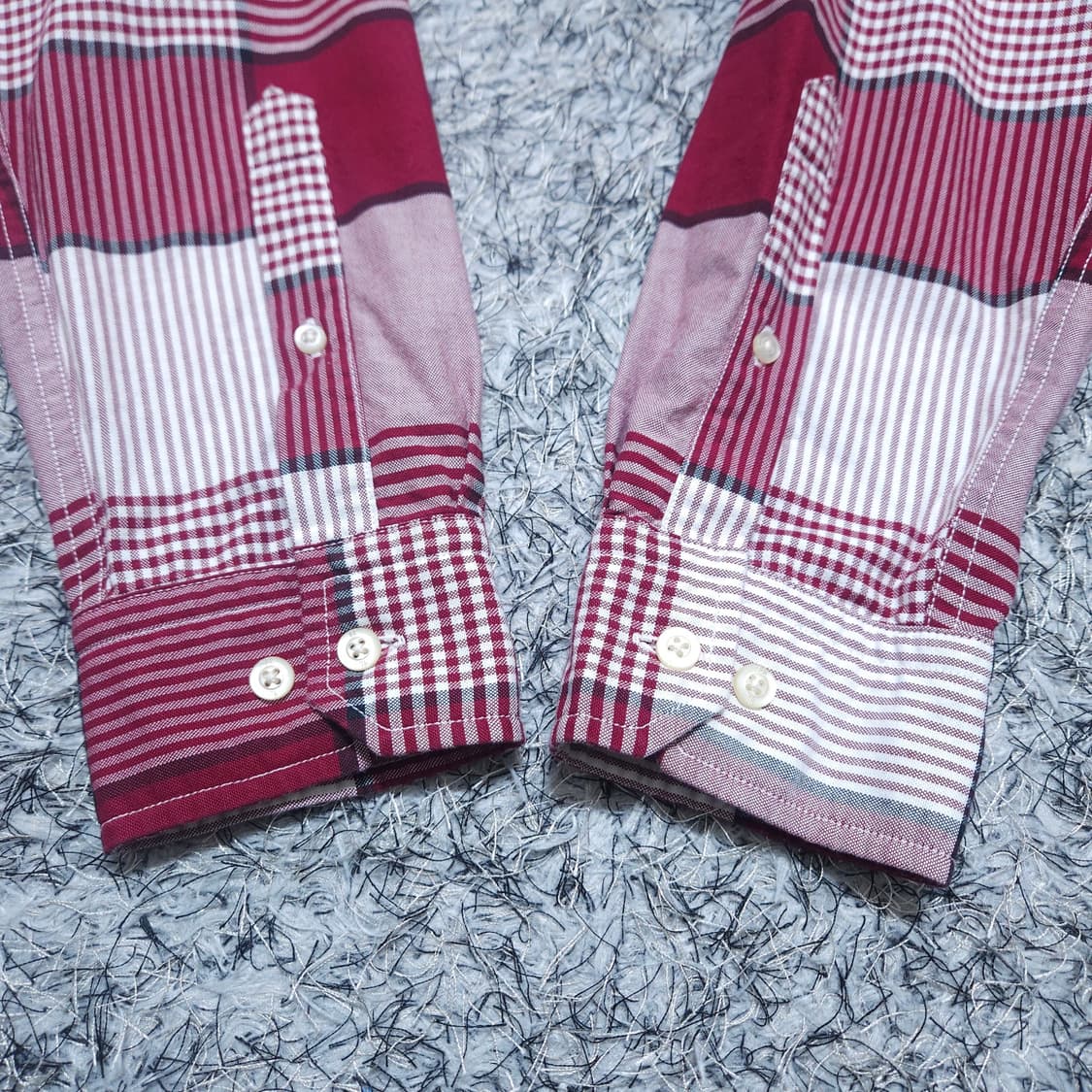 바나나리퍼블릭) L(105) 남자 체크셔츠남방 / 왕눈이샵 상품이미지7