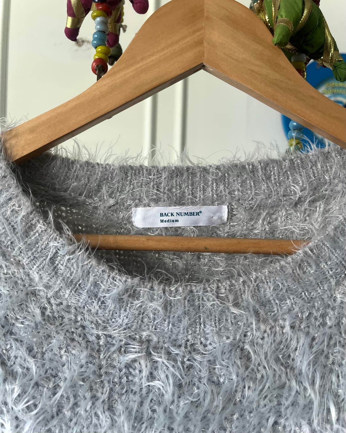 Back Number Japan Hairy Fur Knit Seeater 상품이미지4